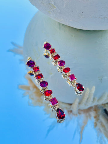 Esmeralda Pink Earrings