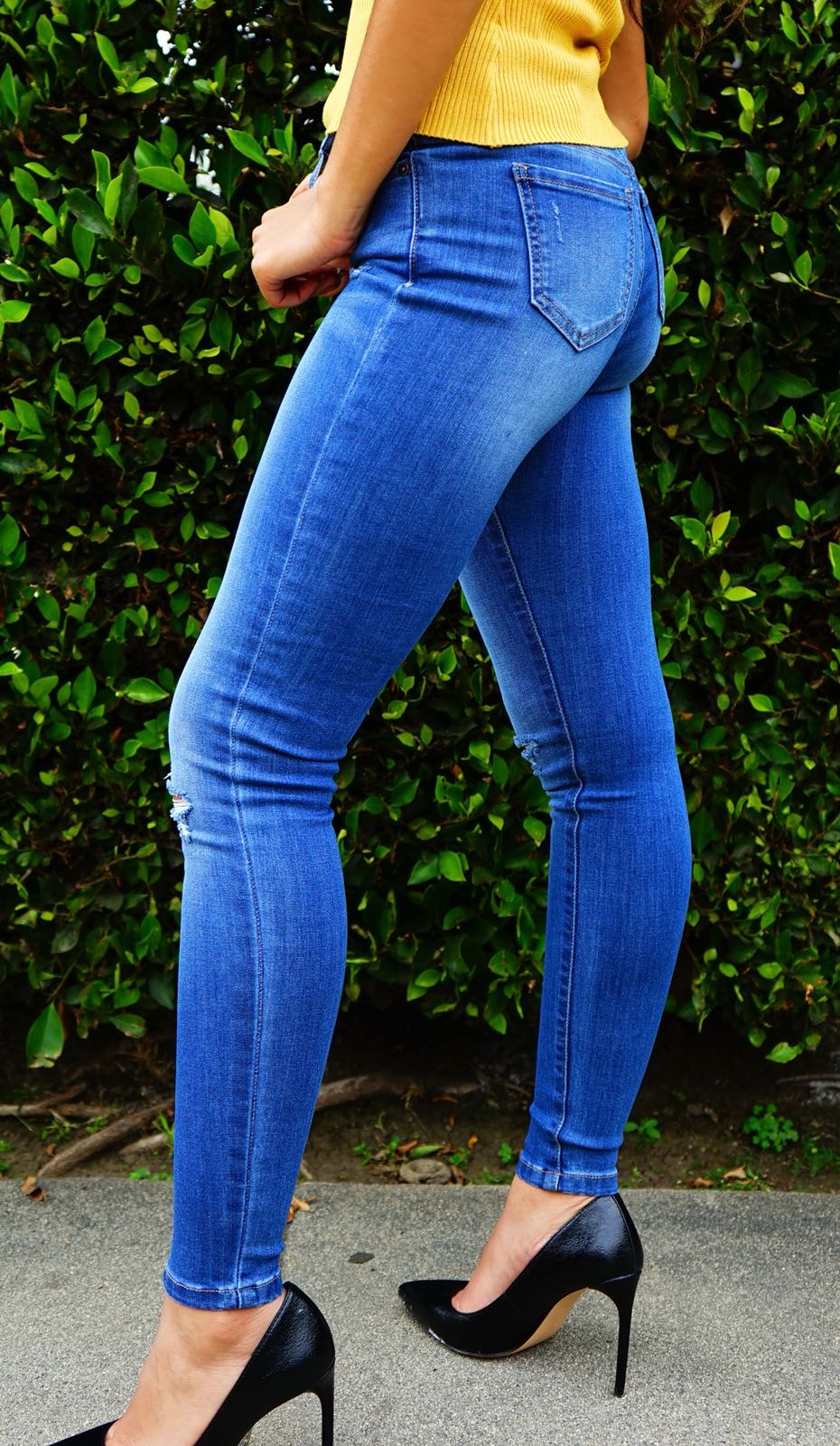 Rachel Medium Blue Skinny Jeans